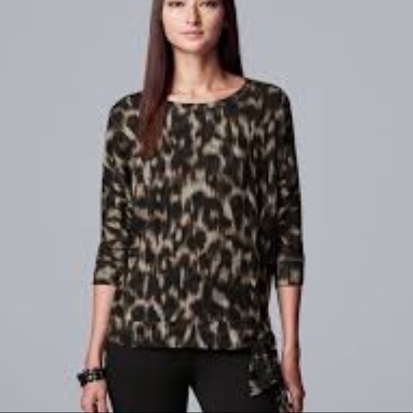 Simply Vera Vera Wang Top - Picture 2 of 5